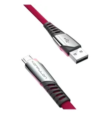 DC16 Micro USB Kablo 1M 2.4A - Kırmızı