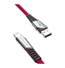 DC17 Lightning Kablo iphone Uyumlu 1M 2.4A - Kırmızı