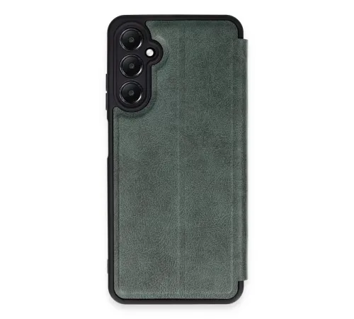 Samsung Galaxy A15 4G Kılıf Flip Cover - Koyu Yeşil