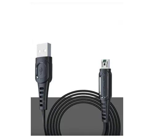DC24 Micro USB Kablo 1.2M 4A - Siyah