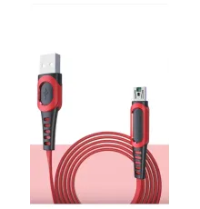 DC24 Micro USB Kablo 1.2M 4A - Kırmızı