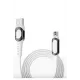 DC24 Micro USB Kablo 1.2M 4A - Beyaz