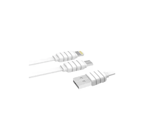 S56 2in1 (Lightning-Micro USB) Kablo 1.2M 2.1A