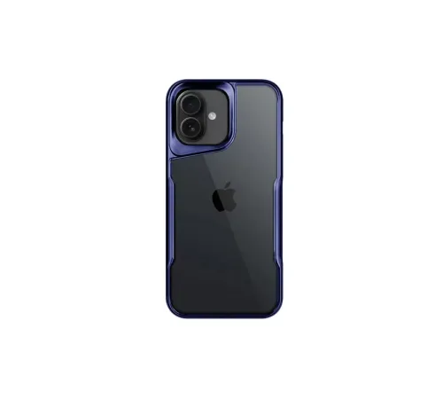 Apple iPhone 16 Kılıf Boyi Silikon Kapak - Lacivert