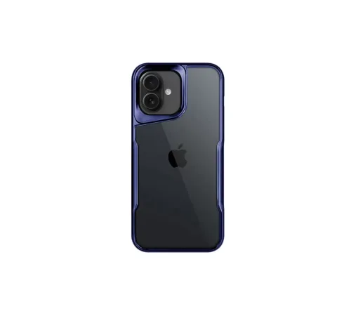 Apple iPhone 16 Kılıf Boyi Silikon Kapak - Lacivert