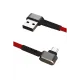 S73 Micro USB Kablo 1M 2.1A - Kırmızı