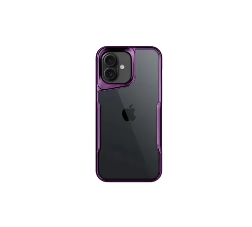 Apple iPhone 16 Kılıf Boyi Silikon Kapak - Derin Mor
