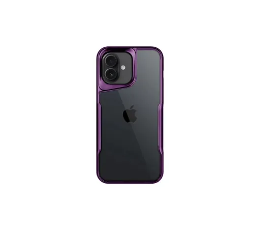Apple iPhone 16 Kılıf Boyi Silikon Kapak - Derin Mor