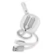 S80 Lightning Kablo iphone Uyumlu 20cm-1M 2A - Beyaz