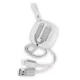 S80 Lightning Kablo iphone Uyumlu 20cm-1M 2A - Beyaz