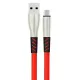 S88 Metal Uçlu Micro USB Kablo 1M 2.4A - Kırmızı