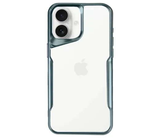 Apple iPhone 16 Plus Kılıf Boyi Silikon Kapak - Turkuaz