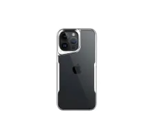 Apple iPhone 16 Pro Max Kılıf Boyi Silikon Kapak - Gümüş