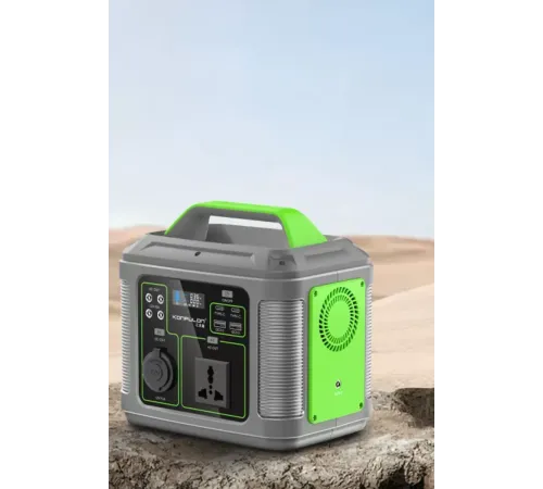 CN04 Powerbank 300W 60.000 mAh 5W Led Işıklı Kamp Şarj PD 60W - Gri