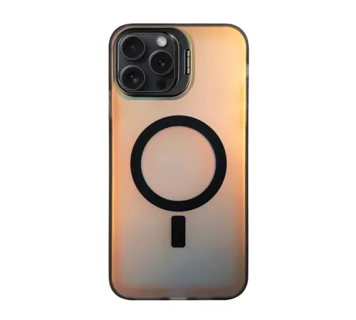 Apple iPhone 15 Pro Max Primera Magsafe Standlı Kapak - Siyah