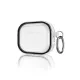 Airpods Pro 2 (2.nesil) Shiny Şeffaf Kılıf - Siyah