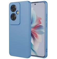 Reno 11F Kılıf First Silikon - Mavi