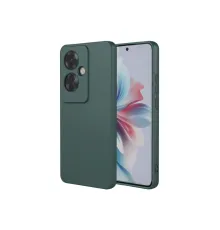 Reno 11F Kılıf First Silikon - Koyu Yeşil