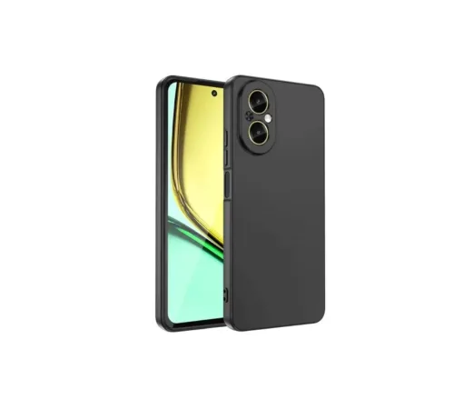 Realme 12 Lite Kılıf First Silikon - Siyah