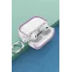 Airpods Pro 2 (2.nesil) Shiny Şeffaf Kılıf - Beyaz