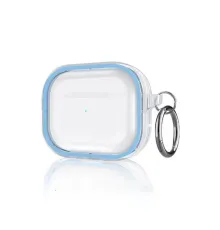Airpods Pro 2 (2.nesil) Shiny Şeffaf Kılıf - Sierra Blue