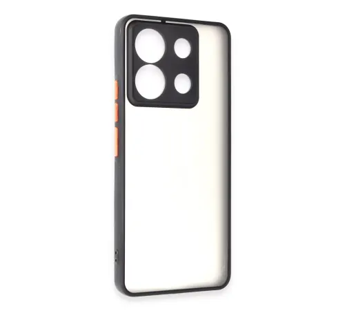 Xiaomi Redmi Note 13 5G Kılıf Montreal Silikon Kapak - Siyah