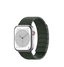 Watch 45mm Carbon Steel Kordon - Koyu Yeşil