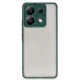 Xiaomi Redmi Note 13 5G Kılıf Montreal Silikon Kapak - Yeşil