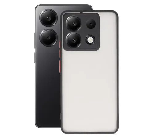 Xiaomi Redmi Note 13 5G Kılıf Montreal Silikon Kapak - Kırmızı