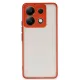 Xiaomi Redmi Note 13 5G Kılıf Montreal Silikon Kapak - Kırmızı
