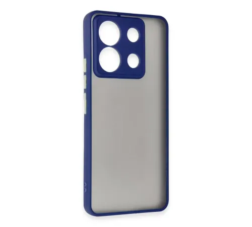 Xiaomi Redmi Note 13 5G Kılıf Montreal Silikon Kapak - Lacivert