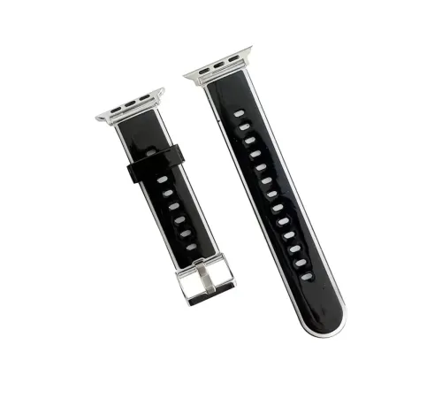 Watch 45mm Jelly Silikon Kordon - Siyah