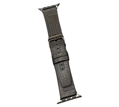Watch 45mm Buff Deri Kordon - Siyah