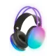KRH1 RGB Kafaüstü Kablosuz Kulaklık - Gri