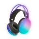 KRH1 RGB Kafaüstü Kablosuz Kulaklık - Gri