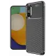 Realme 12 Lite Kılıf Auto Focus Karbon Kapak - Siyah