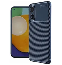 Realme 12 Lite Kılıf Auto Focus Karbon Kapak - Lacivert