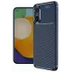Realme 12 Lite Kılıf Auto Focus Karbon Kapak - Lacivert