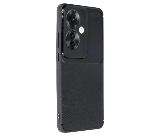 Reno 11F Kılıf Auto Focus Karbon Kapak - Siyah