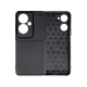 Reno 11F Kılıf Auto Focus Karbon Kapak - Siyah