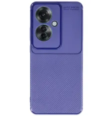 Reno 11F Kılıf Auto Focus Karbon Kapak - Lacivert