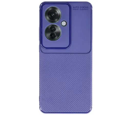Reno 11F Kılıf Auto Focus Karbon Kapak - Lacivert
