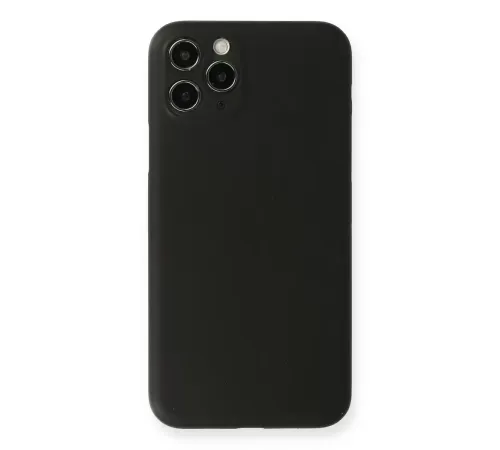 Apple iPhone 11 Pro Kılıf PP Ultra İnce Kapak - Siyah