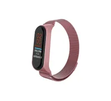 Mi Band 4 Metal Mıknatıslı Kordon - Rose