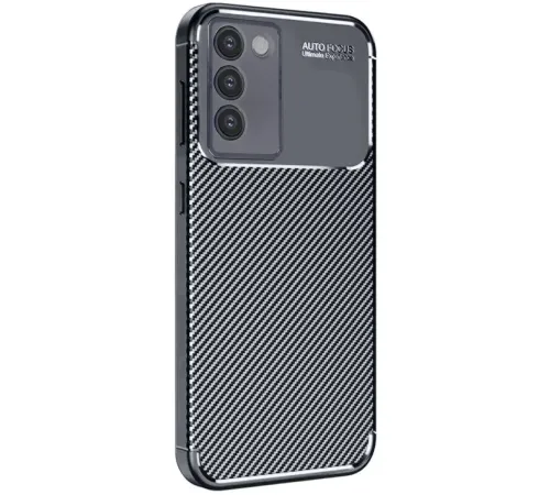 Vivo V30 Lite 4G Kılıf Auto Focus Karbon Kapak - Siyah