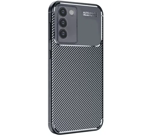 Vivo V30 Lite 4G Kılıf Auto Focus Karbon Kapak - Siyah