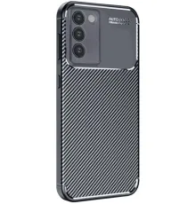Vivo V30 Lite 4G Kılıf Auto Focus Karbon Kapak - Siyah