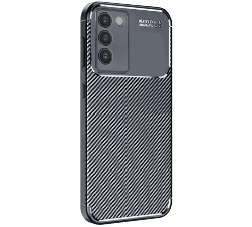 Vivo V30 Lite 4G Kılıf Auto Focus Karbon Kapak - Siyah