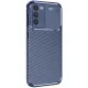 Vivo V30 Lite 4G Kılıf Auto Focus Karbon Kapak - Lacivert