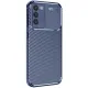 Vivo V30 Lite 4G Kılıf Auto Focus Karbon Kapak - Lacivert